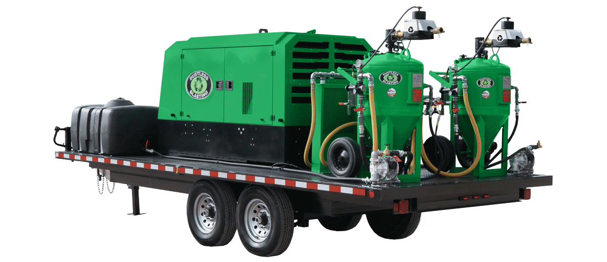 Dustless Blasting Startup Business Dual DB800 Mobile